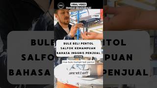 Bule Jajan Pentol Endingnya Kejutan Banget‼️ reaksibule shorts viralvideo [upl. by Akemak]