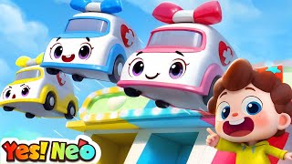 Ambulance Help Me  Street Vehicles Song  Learn Colors  Nursery Rhymes amp Kids Songs  Yes Neo [upl. by Nolyarb149]