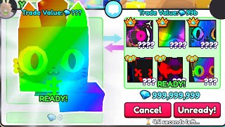 INSANE OFFERS For 11 Rainbow Titanic Rich Cat in Pet Simulator 99 [upl. by Kirsten579]