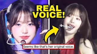 IVE Wonyoung’s “Real Voice” Goes Viral kpop [upl. by Dora]