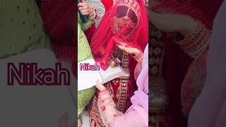 Golden Moment In My Life❤️Nikah💗 Muslim wedding🤲 wedding love nikah trending [upl. by Hernando]