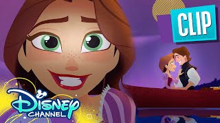 Rapunzel and Eugene Get Engaged 💍  Rapunzels Tangled Adventure  Disney Channel [upl. by Chaffin]