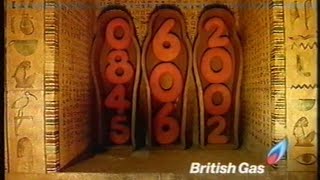 British Gas advert  Broadcast 26th September 1999 ITV UK [upl. by Ogg]