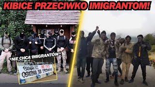 KIBICE WALCZĄ Z IMIGRANTAMI SZOKUJĄCE [upl. by Yleik]