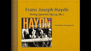 Haydn String Quartet Op 54 no 1  Video Score  Aeolian Quartet [upl. by Swinton]