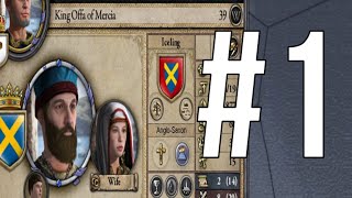 The Saga Of Offa Of Mercia  Crusader Kings 2  Mercia 769 1 [upl. by Aric]