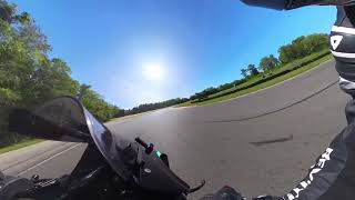 GSXR 1000R Summit Main CAUTION WIND NOISE Novice Group  982024 [upl. by Adan]