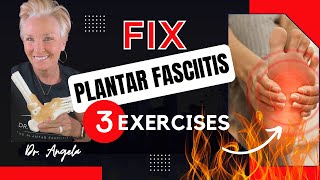 3 Exercises You MUST Do To Fix Plantar Fasciitis [upl. by Landing]