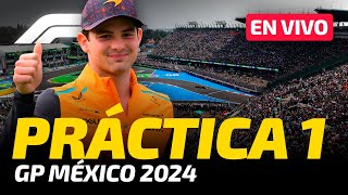 🔴F1 DATACAST  GP MÉXICO🇲🇽 PATO OWARD EN FP1 PRÁCTICA 1  Live Timing EN VIVO [upl. by Obau497]