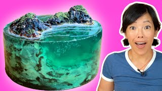 How to Make an ISLAND CAKE [upl. by Nanyk]