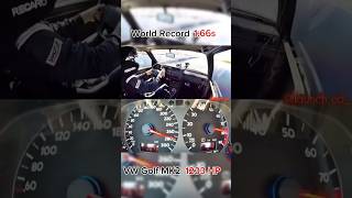 WORLD RECORD 1233HP VW Golf 💨 [upl. by Dicky]