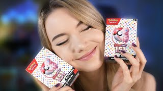 ASMR  Opening The Rare 151 Expansion Pokemon Card Packs [upl. by Abijah]