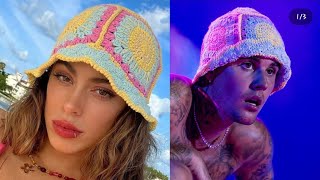 RECREACIÓN SOMBRERO A CROCHET TINIJUSTIN BIEBER  tutorial bucket hat a CUADROS [upl. by Ittak632]