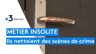 Ils nettoient des scènes de crime [upl. by Lanta]