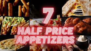 Applebees Commercial 2024  USA • Late Night Half Prize Appetizers [upl. by Haughay]