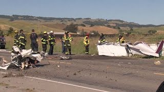 2 killed in small plane crash near Petaluma Airport [upl. by Bierman]