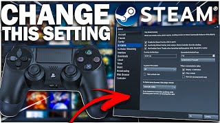 EVERY CONTROLLER PLAYER NEEDS TO CHANGE THIS STEAM SETTING NOW [upl. by Ashlen950]