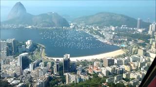 Worlds most Beautiful Approach Airbus Visual Approach in Rio [upl. by Tammara997]