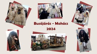 Busójárás  Mohács  2024 [upl. by Aryam814]