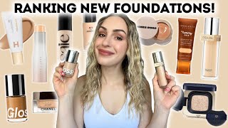 RANKING BEST FOUNDATIONS  BEST FOUNDATIONS for DRY OILY MATURE SKIN  Luxury and Sephora 2024 [upl. by Saiasi]