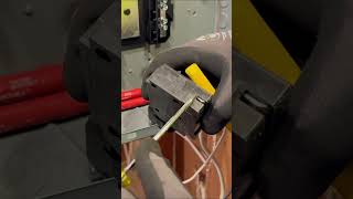 Tandem Circuit Breaker Wont Fit In Electrical Breaker Box electrical electrician electricity [upl. by Giacopo479]