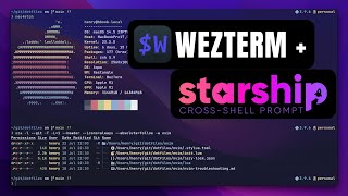 Make Your Mac Terminal Awesome in 2024 Easy WezTerm amp Starship Setup [upl. by Marcel]