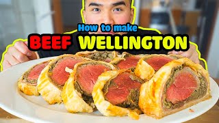 How to make a BEEF WELLINGTON [upl. by Lennej]