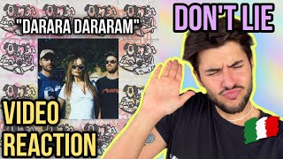 THE CHAINSMOKERS ft KIM PETRAS  DON’T LIE  Video Reaction ITA 🇮🇹 [upl. by Hessler]