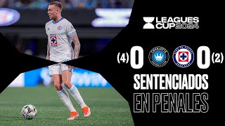 CHARLOTTE FC 00 CRUZ AZUL  La MÁQUINA saca un punto y cae en PENALES 🚂 [upl. by Etteuqal]