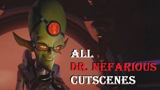 Ratchet amp Clank 2016  ALL DR NEFARIOUS Character Cutscenes Armin Shimerman [upl. by Urion]