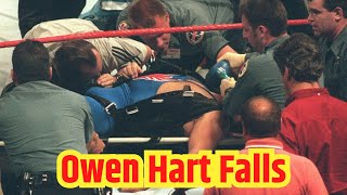 Owen Hart Fall Video Update Owen Hart Died [upl. by Nonnac]