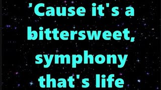 The Verve Bittersweet Symphony Lyrics [upl. by Mungam]