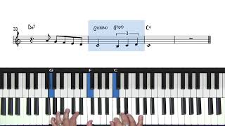 quotCorcovadoquot Piano Tutorial  How To Play Bossa Nova Piano [upl. by Niamreg]