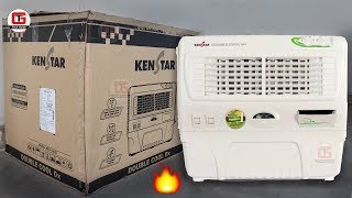 Kenstar Double Cool Dx 50litre Air Cooler with trolley white Unboxing amp Review [upl. by Iam111]