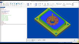 CNC ISO GCODE MILL PROGRAMMING [upl. by Adlitam]