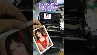 Epson PM520 SD Card Photo Printer WiFi Printer epson photoprinter service printersolution [upl. by Nigrom]