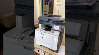 HP LaserJet m521 Dn Refurbished Printer Testing hpprinter laserprinter zerox scanning ytshorts [upl. by Etnuahs542]