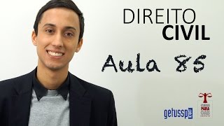 Aula 85  Direito Civil  Direitos das Obrigações  Parte 4  FNDC [upl. by Erialb819]