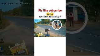 Road safety crossing 🥺🥺trendingshorts cctvcamera minishorts viralshort feedshorts [upl. by Paxon696]