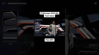 HRT  F1 Manager 2024 Create a Team ideas part 2 F1Manager2024 F1Manager24 F1 [upl. by Ennobe]