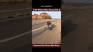 🧐R15 Without Rider Moving On Bike 😱🏍️ r15 shorts bike rider jammu [upl. by Tandie]