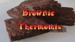 Como hacer BROWNIE en Thermomix FACIL [upl. by Lleryt999]