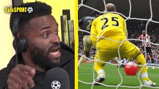 Darren Bent EXPLAINS THAT BEACHBALL GOAL He Scored For Sunderland Against Liverpool 🤯👀  talkSPORT [upl. by Frendel]