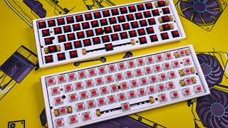 Cherry MX Red vs Silent Red Switches Sound Only [upl. by Ydnor]