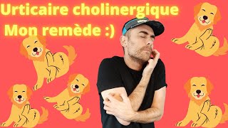 Urticaire cholinergique et sport [upl. by Nivled]