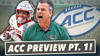 2024 ACC football contender tiers what to watch [upl. by Edik]