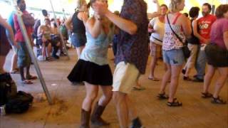 Zydeco dancing to Preston Frank Grassroots 2010 [upl. by Takara408]