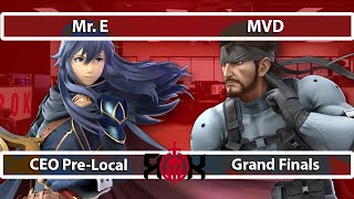 Mr E Lucina vs MVD Snake  CEO PreLocal x ROK Smash Ultimate  Grand Finals [upl. by Anek]