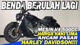 BENDA BERULAH LAGI‼️PERUSAK HARLEY PASAR DAVIDSON GENDONG MESIN V4 500CC HARGA KAKI LIMA [upl. by Saisoj]