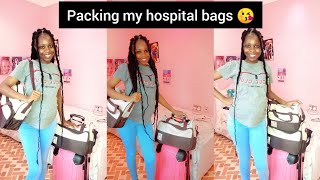 MY HOSPITAL BAG PACKING VIDEO [upl. by Jobye]